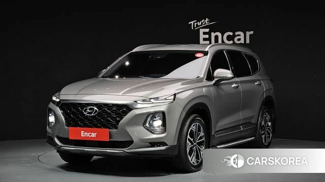 Hyundai Santa Fe TM 2018 Серый из Кореи