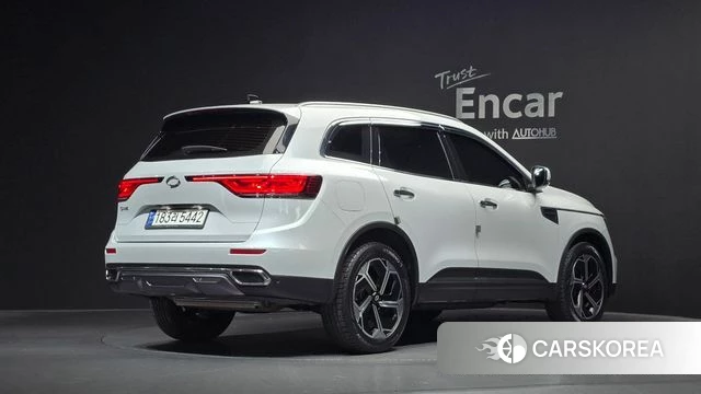 Renault Korea (Samsung) The New QM6 2023 Белый из Кореи