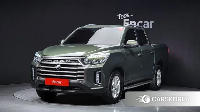 Ssangyong The New Rexton Sports Cannes 2023 Темно-зеленый из Кореи