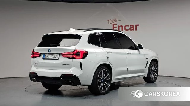 BMW X3 (G01) 2022 Белый из Кореи