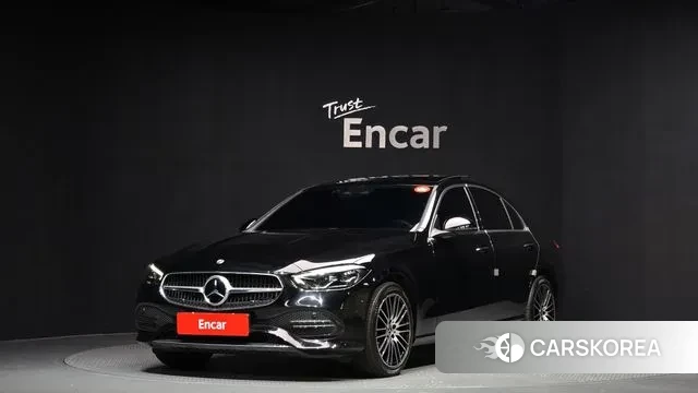 Mercedes-Benz C-Class W206 2022 Черный из Кореи