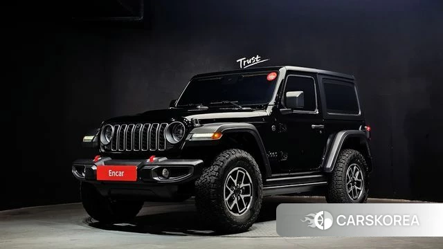 Jeep Wrangler (JL) 2025 Черный из Кореи