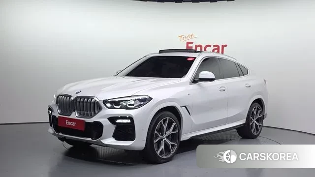 BMW X6 (G06) 2020 Белый из Кореи