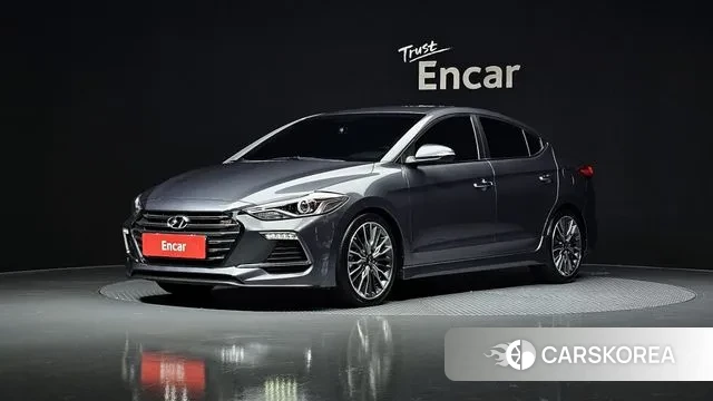Hyundai Avante AD 2018 Серый из Кореи