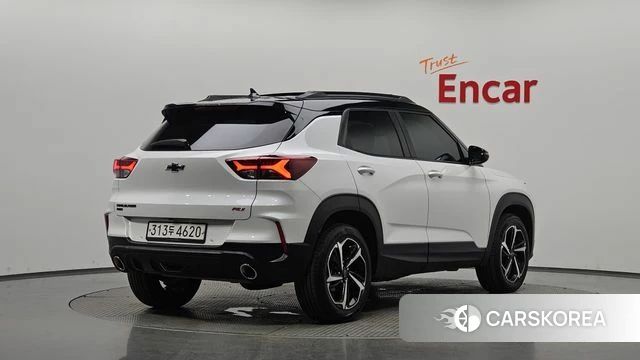 Chevrolet (GM Daewoo) Trailblazer 2021 Белый из Кореи