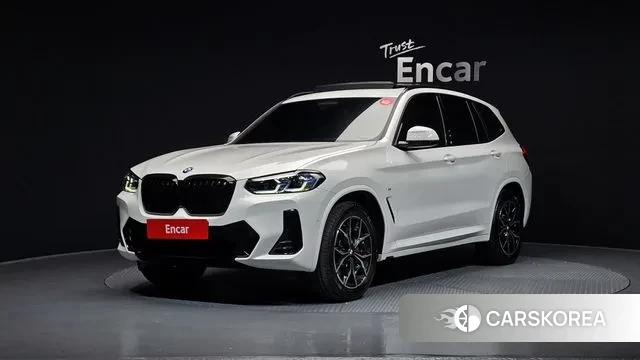 BMW X3 (G01) 2022 Белый из Кореи