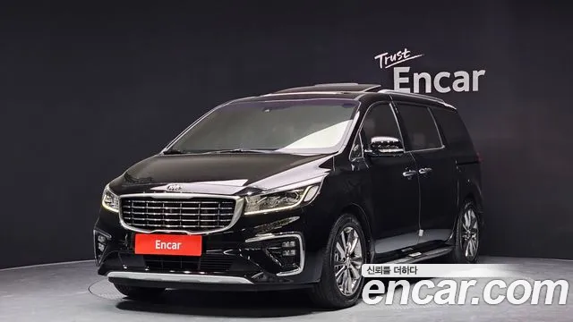 Kia The New Carnival 2019 Черный из Кореи