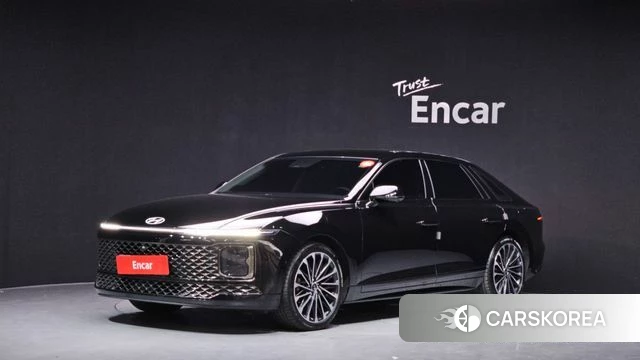 Hyundai Grandeur Hybrid (GN7) 2023 Черный из Кореи