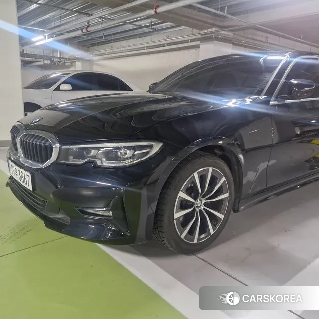 BMW 3 Series (G20) 2020 Черный из Кореи