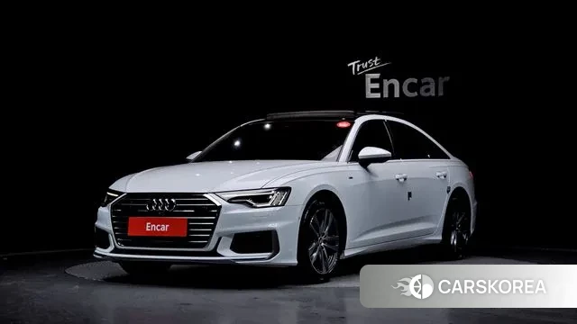 Audi A6 (C8) 2021 Белый из Кореи
