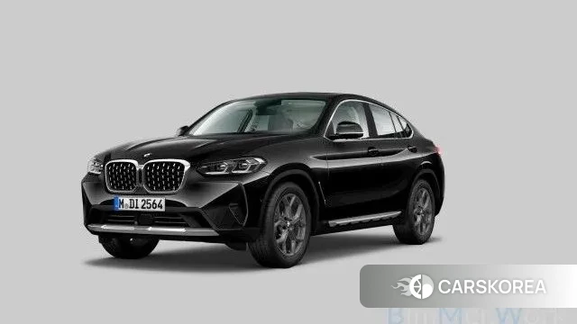 BMW X4 (G02) 2023 Черный из Кореи