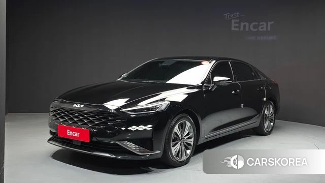 Kia K8 Hybrid 2022 Черный из Кореи