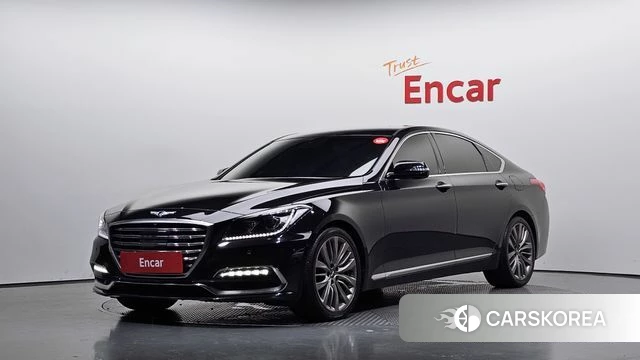 Genesis G80 2018 Черный из Кореи