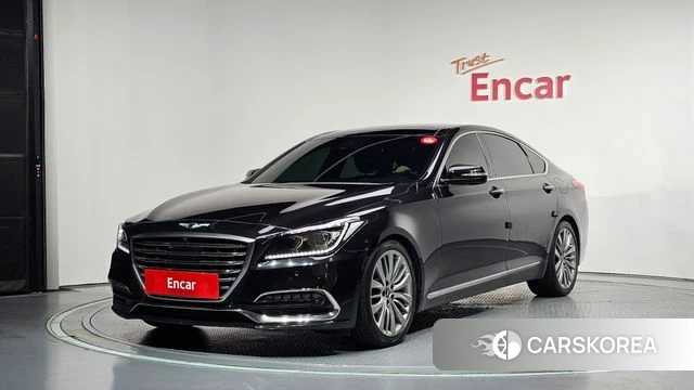 Genesis G80 2018 Черный из Кореи