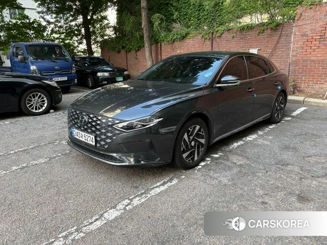 Hyundai The New Grandeur IG Hybrid 2021 Серый из Кореи