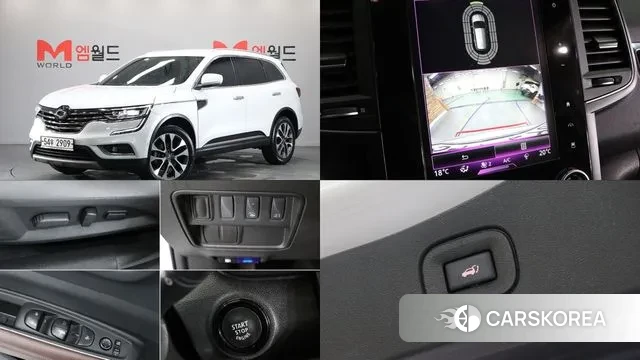 Renault Korea (Samsung) QM6 2019 Белый из Кореи