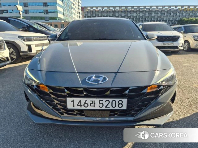 Hyundai Avante (CN7) 2022 Серый из Кореи