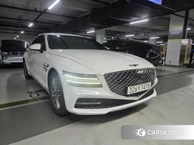Genesis G80 (RG3) 2021 Белый из Кореи