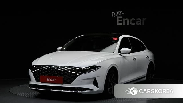 Hyundai The New Grandeur IG Hybrid 2022 Белый из Кореи