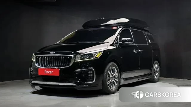 Kia The New Carnival 2018 Черный из Кореи
