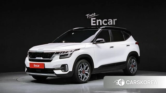 Kia Seltos 2021 Белый из Кореи