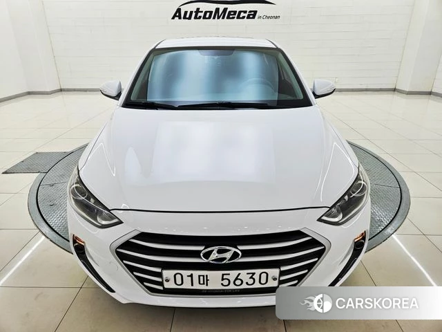 Hyundai Avante AD 2018 Белый из Кореи