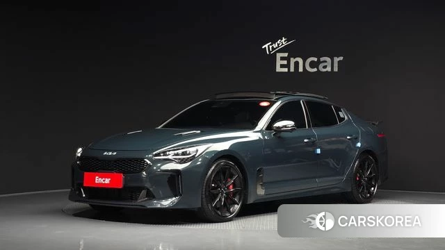 Kia Stinger Meister 2022 Темно-зеленый из Кореи