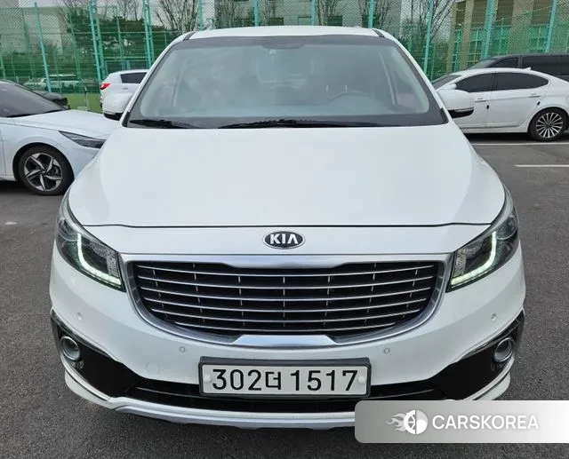 Kia All New Carnival 2018 Белый из Кореи