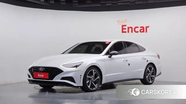 Hyundai Sonata (DN8) 2022 Белый из Кореи