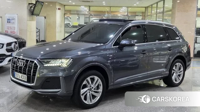 Audi Q7 (4M) 2022 Серый из Кореи