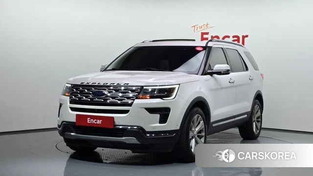Ford Explorer 2019 Белый из Кореи