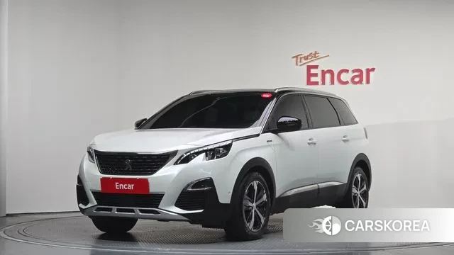 Peugeot 5008 second generation 2020 Белый из Кореи