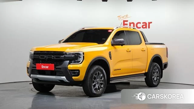 Ford Ranger 4th Generation 2024 Желтый из Кореи