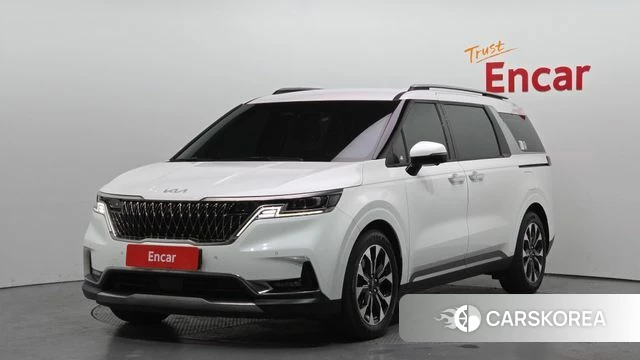 Kia Carnival 4th generation 2023 Белый из Кореи