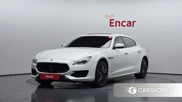 Maserati Quattroporte 2018 Белый из Кореи