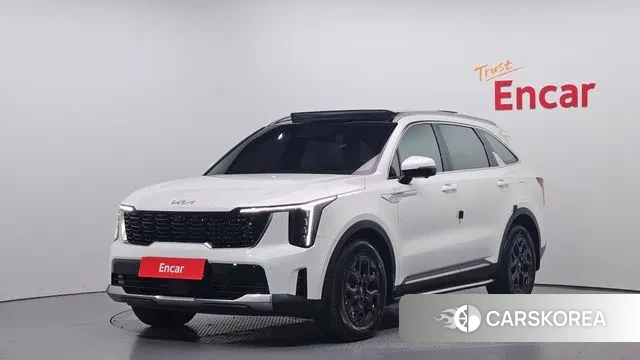Kia The New Sorento 4th Generation 2025 Белый из Кореи