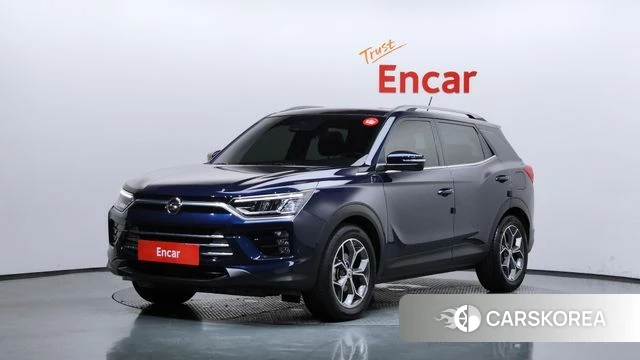 Ssangyong Beautiful Korando 2019 Синий из Кореи