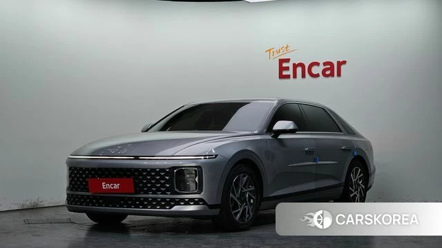 Hyundai Grandeur (GN7) 2023 Серебристо-серый из Кореи