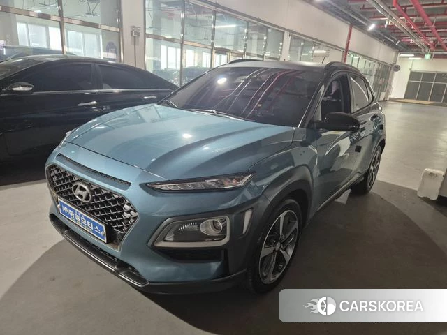 Hyundai Kona 2018 Небесно-голубой из Кореи