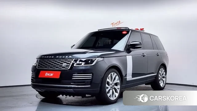 Land Rover Range Rover 4th Generation 2021 Серый из Кореи