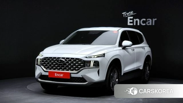 Hyundai The New Santa Fe 2022 Белый из Кореи