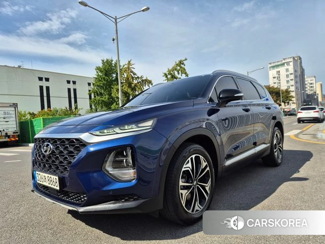 Hyundai Santa Fe TM 2018 Синий из Кореи