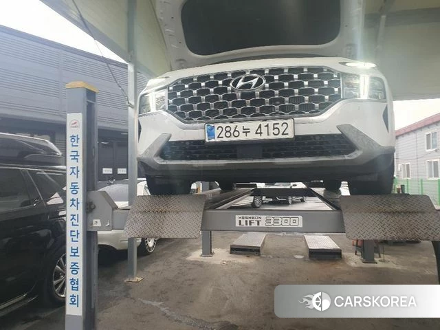 Hyundai The New Santa Fe 2021 Белый из Кореи