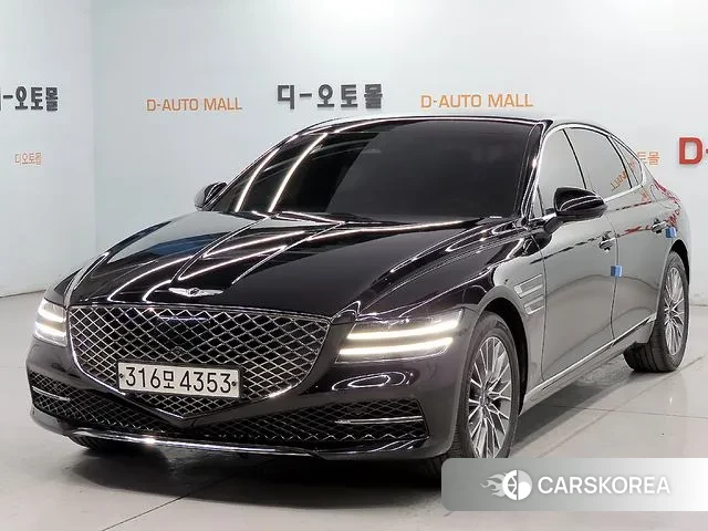 Genesis G80 (RG3) 2021 Черный из Кореи
