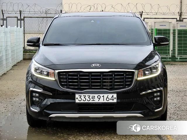 Kia The New Carnival 2019 Черный из Кореи