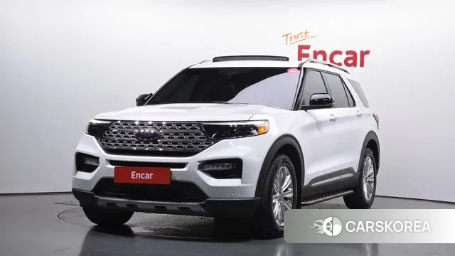 Ford Explorer 6th Generation 2021 Белый из Кореи