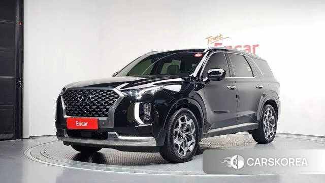 Hyundai Palisade 2022 Черный из Кореи