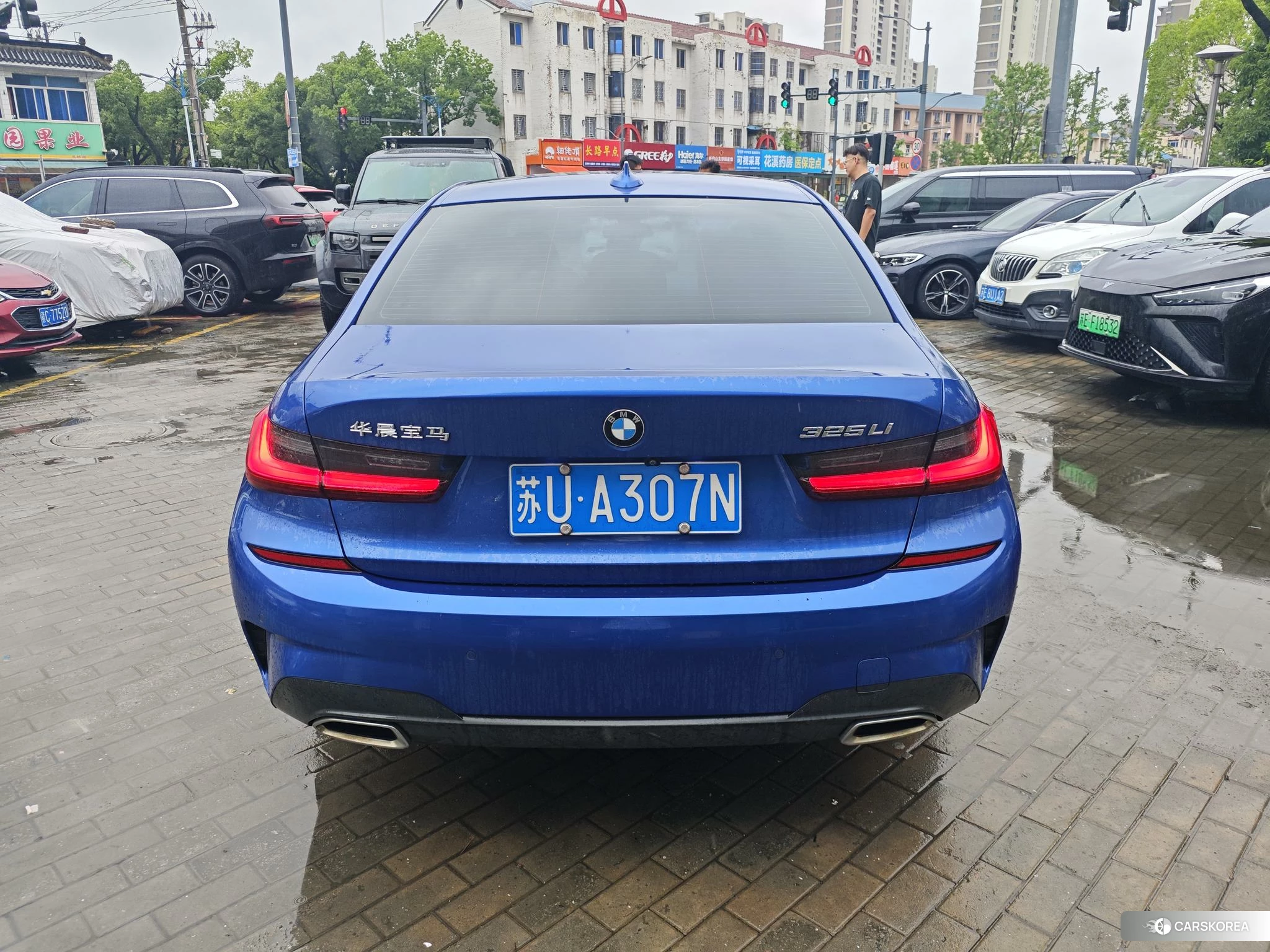 BMW 3 series 2021 Синий из Китая