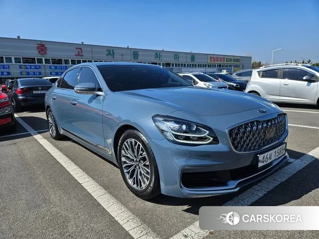 Kia More K9 2019 Серебристо-серый из Кореи