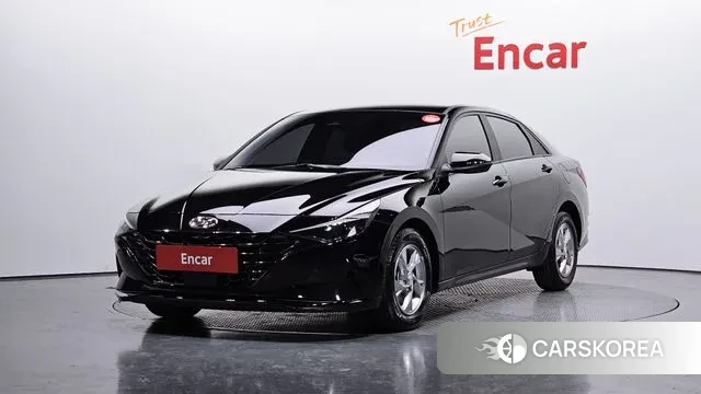 Hyundai Avante (CN7) 2020 Черный из Кореи